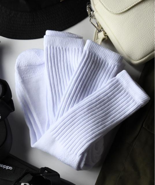 【新品3足セット】ルーズヘビーパイル ホワイトメンズソックス 高質コットン < 男性ファッション 【新品3足セット】ルーズヘビーパイル ホワイトメンズソックス 高質コットン < 男性ファッションの