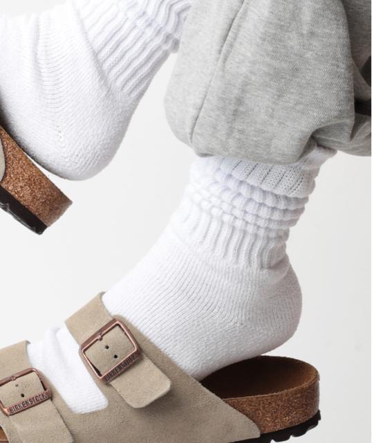 【新品3足セット】ルーズヘビーパイル ホワイトメンズソックス 高質コットン < 男性ファッション 【新品3足セット】ルーズヘビーパイル ホワイトメンズソックス 高質コットン < 男性ファッションの