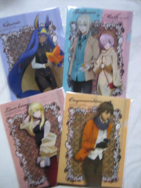 �����Fate Grand Order  �N���A�t�@�C�� �S4��&�m�[�g�S2��&�V�[���z���_�[ �� �A�j��/�R�~�b�N/�L�����N�^�[�� 