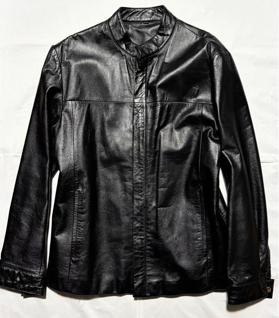 未使用 牛革 リアル レザー ジャケット L ライダース 新品 保管 春アウター アメカジ ワーク ミリタリー ロック バイカー系 < 男性ファッション 未使用 牛革 リアル レザー ジャケット L ライダース 新品 保管 春アウター アメカジ ワーク ミリタリー ロック バイカー系 < 男性ファッションの