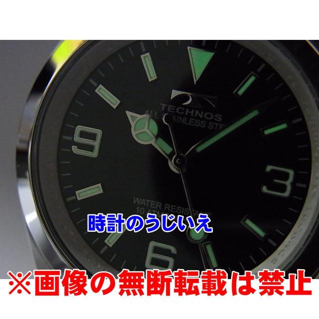 テクノス ブラック エクスプローラー TSM920SB 38,500- 新品 < 男性アクセサリー/時計 テクノス ブラック エクスプローラー TSM920SB 38,500- 新品 < 男性アクセサリー/時計の