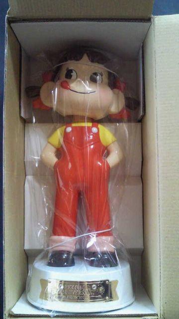 当選品□不二家 ペコちゃん 60周年記念 首ふり人形□レア 白台座 < アニメ/コミック/キャラクター  当選品□不二家 ペコちゃん 60周年記念 首ふり人形□レア 白台座  < アニメ/コミック/キャラクターの