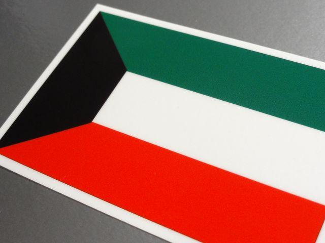 1■クウェート国旗ステッカー1枚 シール ☆即買!■ < レジャー/スポーツ 1■クウェート国旗ステッカー1枚 シール ☆即買!■ < レジャー/スポーツの