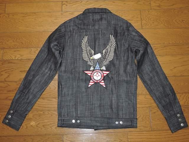 新品BACKBONE×THEATER8easyridear×HTCデニムジャケット黒M < ブランド  新品BACKBONE×THEATER8easyridear×HTCデニムジャケット黒M  < ブランドの