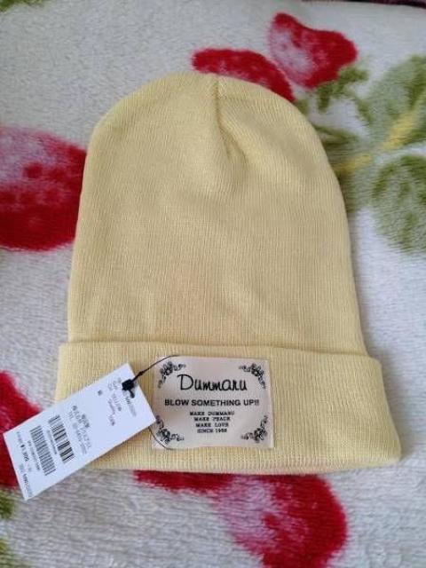 新品■定価1944円◆Dummaru◆パステル コットン ニット帽◆イエロー < 女性ファッション  新品■定価1944円◆Dummaru◆パステル コットン ニット帽◆イエロー  < 女性ファッションの