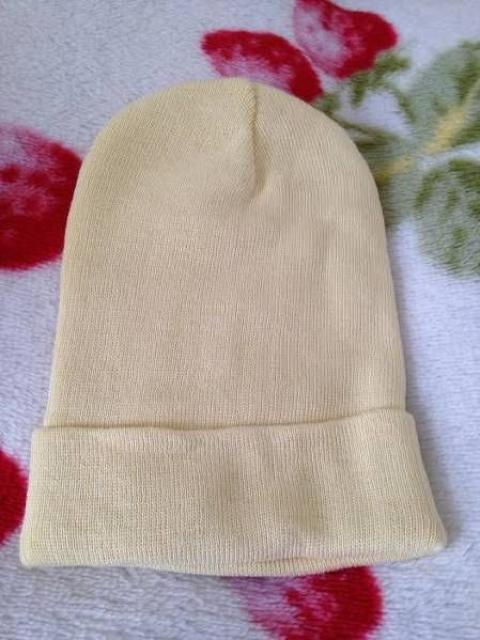 新品■定価1944円◆Dummaru◆パステル コットン ニット帽◆イエロー < 女性ファッション  新品■定価1944円◆Dummaru◆パステル コットン ニット帽◆イエロー < 女性ファッションの