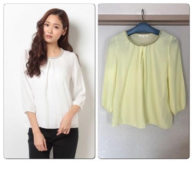 美品アナイバックサテンアムンゼンビジュプルオーバー < ブランド 美品アナイバックサテンアムンゼンビジュプルオーバー < ブランドの