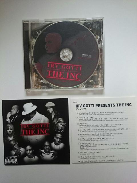 THE INC ザ・インク 『IRV GOTTI PRESENTS THE INC』 国内盤 < CD/DVD/ビデオ  THE INC ザ・インク 『IRV GOTTI PRESENTS THE INC』 国内盤 < CD/DVD/ビデオの