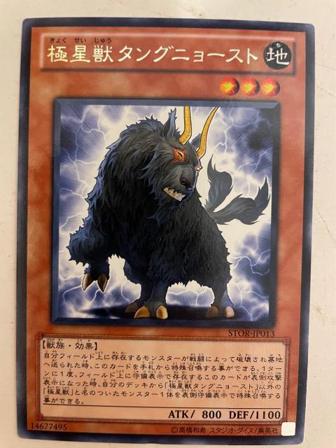 遊戯王【地・極星獣タングニョースト】 < トレーディングカード  遊戯王【地・極星獣タングニョースト】  < トレーディングカードの