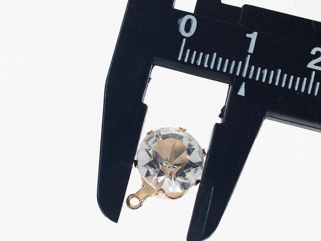 台座付きガラスストーン●チャーム●ブロンズゴールド クリスタル クリア●ビーズ ビジュー●ハンドメイド 手作り ネックレス ピアス < ペット/手芸/園芸  台座付きガラスストーン●チャーム●ブロンズゴールド クリスタル クリア●ビーズ ビジュー●ハンドメイド 手作り ネックレス ピアス < ペット/手芸/園芸の