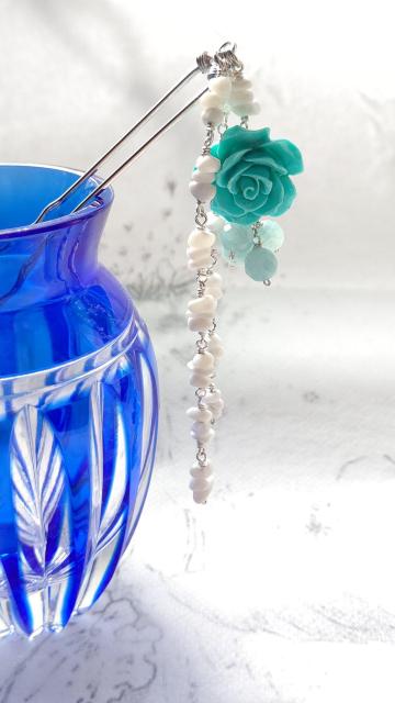 *夏薔薇のかんざし*SF 23036 < 女性ファッション  *夏薔薇のかんざし*SF 23036 < 女性ファッションの