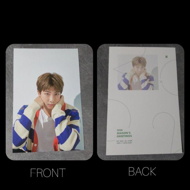 【完全限定品】「BTS 2020 SEASON'S GREETINGS」4点RM < タレントグッズ  【完全限定品】「BTS 2020 SEASON'S GREETINGS」4点RM < タレントグッズの