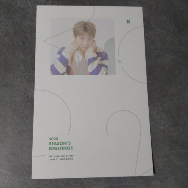 【完全限定品】「BTS 2020 SEASON'S GREETINGS」4点RM < タレントグッズ  【完全限定品】「BTS 2020 SEASON'S GREETINGS」4点RM < タレントグッズの