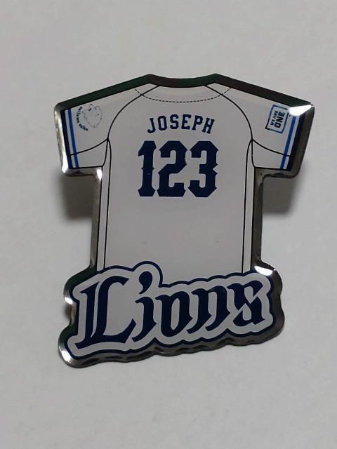 埼玉西武ライオンズ2024 全選手ピンバッチ 123 ジョセフ選手 < レジャー/スポーツ  埼玉西武ライオンズ2024 全選手ピンバッチ 123 ジョセフ選手  < レジャー/スポーツの