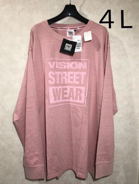 新品 VISION STREET WEAR  長袖 ロゴシャツ 4Lサイズ < 男性ファッション  新品 VISION STREET WEAR  長袖 ロゴシャツ 4Lサイズ  < 男性ファッションの