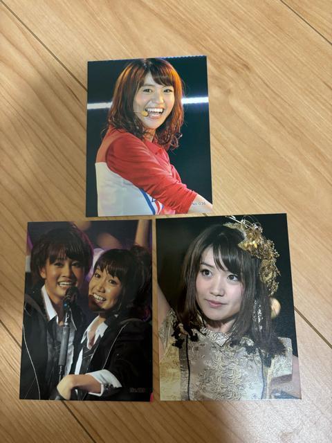 AKB48 大島優子 前田敦子 ブロマイド 写真 3枚セット < タレントグッズ  AKB48 大島優子 前田敦子 ブロマイド 写真 3枚セット  < タレントグッズの