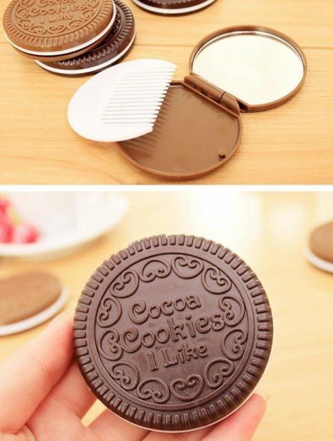 2個セット★コンパクトミラー★コーム付ミラー★クッキーサンド型ミラー★可愛い★鏡★ハンドミラー★プチギフト★新品未使用★送料無料 < 女性ファッション 2個セット★コンパクトミラー★コーム付ミラー★クッキーサンド型ミラー★可愛い★鏡★ハンドミラー★プチギフト★新品未使用★送料無料 < 女性ファッションの