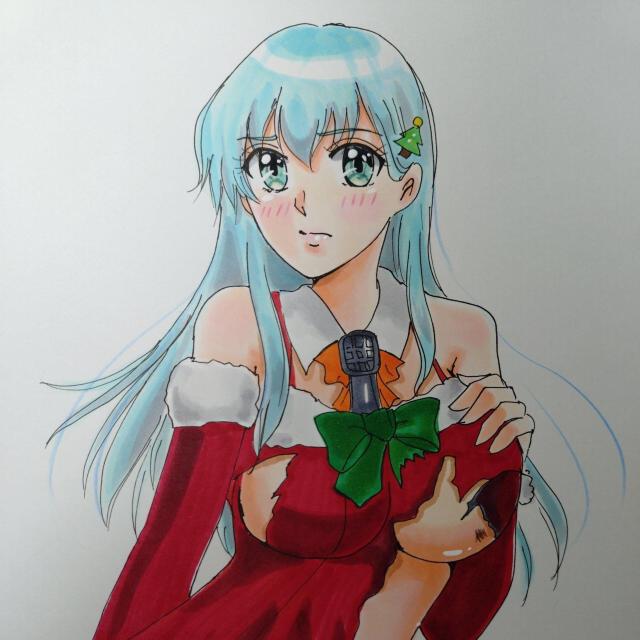 自作イラスト 艦これ 鈴谷 クリスマス < アニメ/コミック/キャラクター 自作イラスト 艦これ 鈴谷 クリスマス < アニメ/コミック/キャラクターの