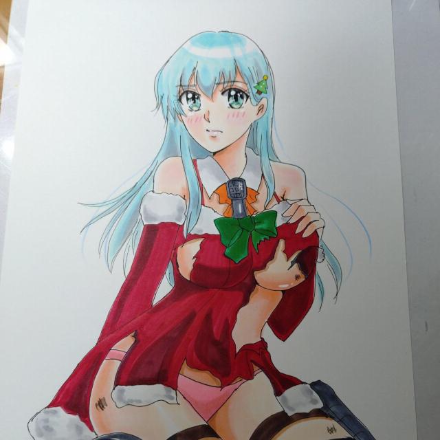 自作イラスト 艦これ 鈴谷 クリスマス < アニメ/コミック/キャラクター 自作イラスト 艦これ 鈴谷 クリスマス < アニメ/コミック/キャラクターの