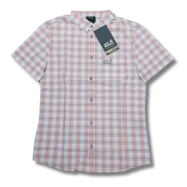 即買☆ジャックウルフスキン 特価 半袖シャツ MG/M 普段着OK トレッキング レジャー フェス アウトドア < 男性ファッション 即買☆ジャックウルフスキン 特価 半袖シャツ MG/M 普段着OK トレッキング レジャー フェス アウトドア < 男性ファッションの