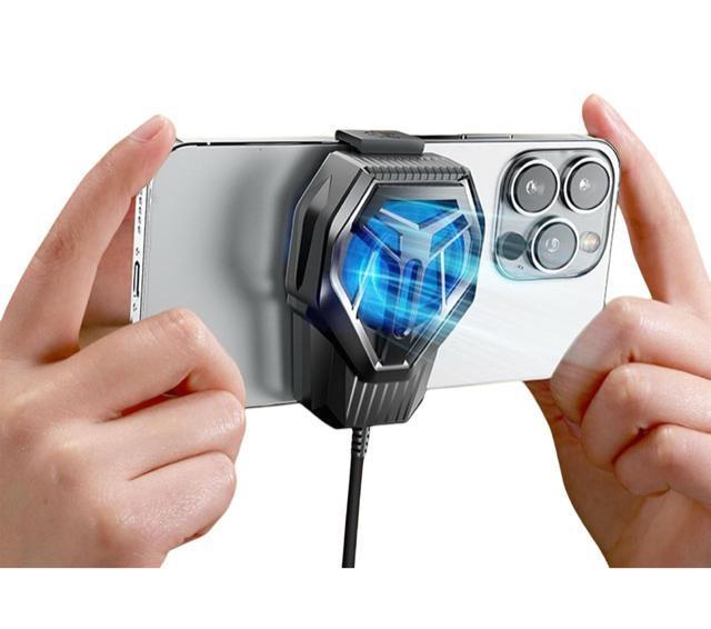 発熱対策 スマホ散熱器 スマホ冷却クーラー スマホ用 冷却ファンブラック < 家電/AV 発熱対策 スマホ散熱器 スマホ冷却クーラー スマホ用 冷却ファンブラック < 家電/AVの