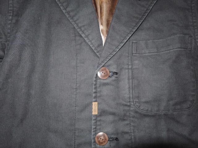 NEIGHBORHOOD ネイバーフッド テーラードジャケット M 黒 コットン ワークジャケット カバーオール SERVICE < ブランド NEIGHBORHOOD ネイバーフッド テーラードジャケット M 黒 コットン ワークジャケット カバーオール SERVICE < ブランドの