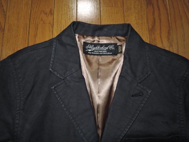 NEIGHBORHOOD ネイバーフッド テーラードジャケット M 黒 コットン ワークジャケット カバーオール SERVICE < ブランド NEIGHBORHOOD ネイバーフッド テーラードジャケット M 黒 コットン ワークジャケット カバーオール SERVICE < ブランドの