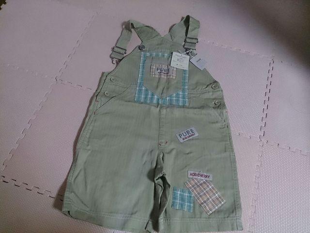 110 PIZZA TOAST 新品 短オーバーオール < キッズ/ベビー 110 PIZZA TOAST 新品 短オーバーオール < キッズ/ベビーの