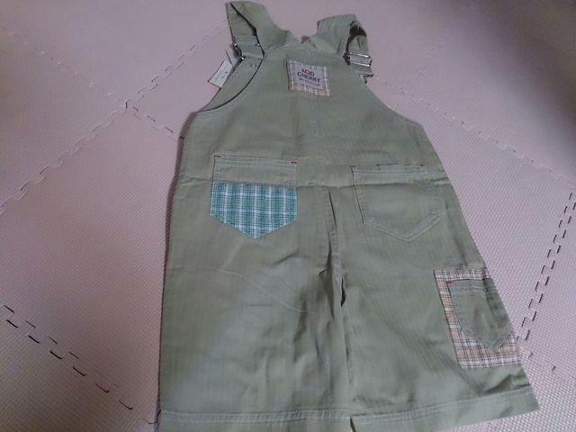 110 PIZZA TOAST 新品 短オーバーオール < キッズ/ベビー 110 PIZZA TOAST 新品 短オーバーオール < キッズ/ベビーの