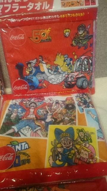 未開封 コカコーラ×ジャンプ50周年記念!マフラータオル 全6種類セット < ホビー 未開封 コカコーラ×ジャンプ50周年記念!マフラータオル 全6種類セット < ホビーの