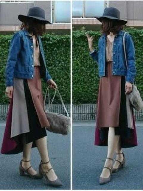 定価8,690円●切り替えイレヘムスカート●水色●Titilate Valet < 女性ファッション  定価8,690円●切り替えイレヘムスカート●水色●Titilate Valet < 女性ファッションの