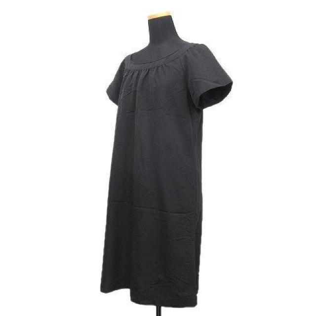 ofuon フレア ワンピース カットソー 半袖 無地 バックジップ 38 < 女性ファッション  ofuon フレア ワンピース カットソー 半袖 無地 バックジップ 38 < 女性ファッションの