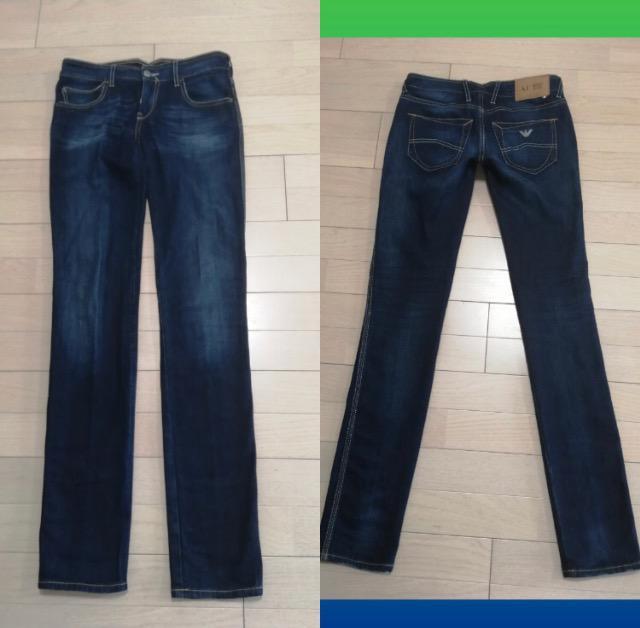 特価★人気★高級★美脚効果抜群★美品ARMANI JEANS デニムストレッチ履き心地良いロゴ美脚効果抜群高級 < 女性ファッション  特価★人気★高級★美脚効果抜群★美品ARMANI JEANS デニムストレッチ履き心地良いロゴ美脚効果抜群高級 < 女性ファッションの