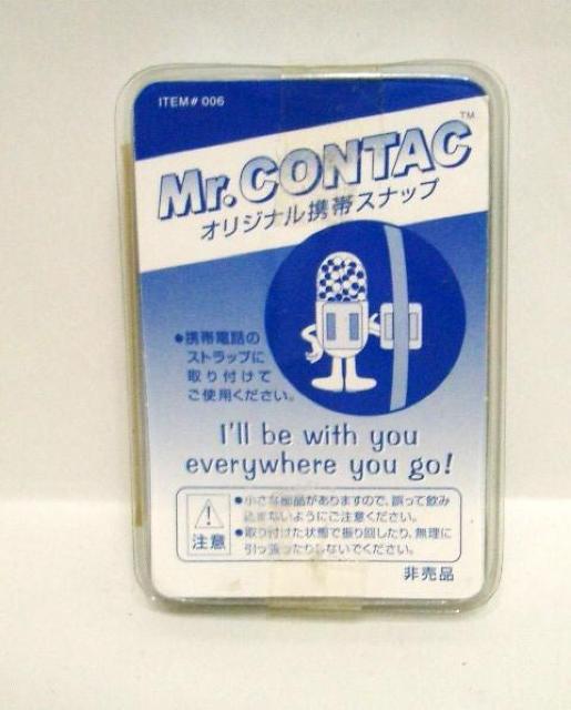 ◎未使用★Mr.CONTAC コンタックオリジナル携帯ストラップ < ホビー  ◎未使用★Mr.CONTAC コンタックオリジナル携帯ストラップ < ホビーの
