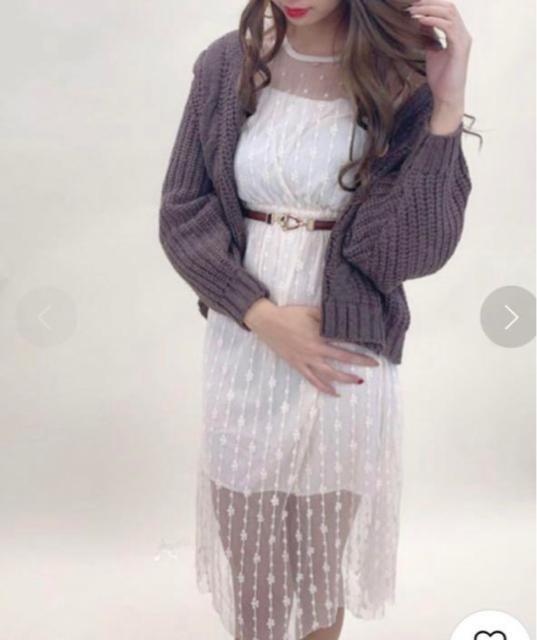 SPIGA 花レースチュールワンピース < ブランド  SPIGA 花レースチュールワンピース  < ブランドの