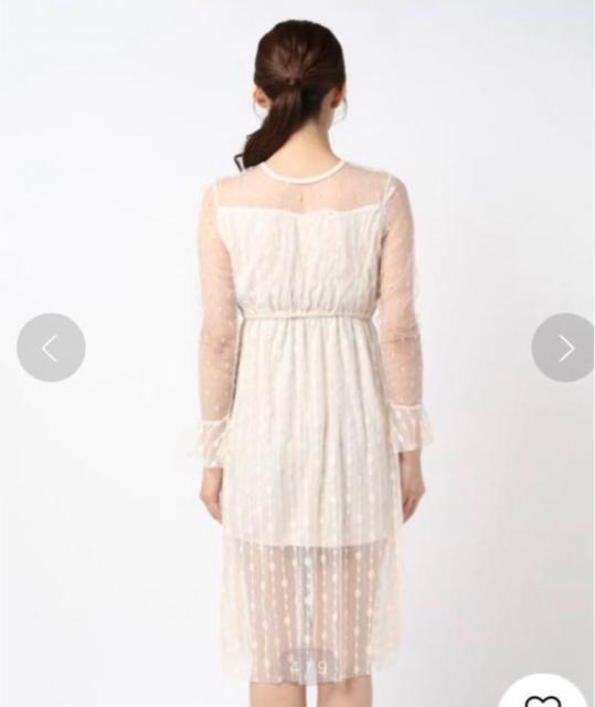 SPIGA 花レースチュールワンピース < ブランド  SPIGA 花レースチュールワンピース < ブランドの