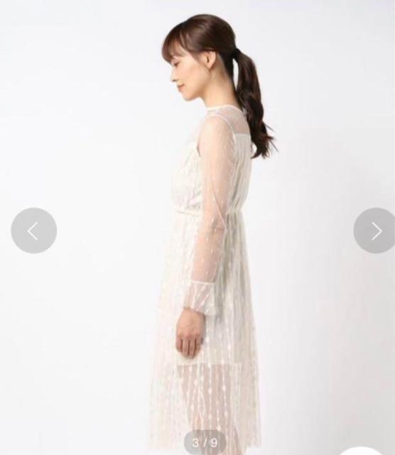 SPIGA 花レースチュールワンピース < ブランド  SPIGA 花レースチュールワンピース < ブランドの