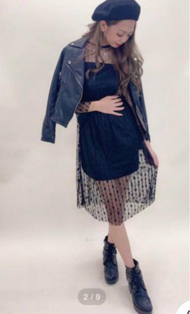 SPIGA 花レースチュールワンピース < ブランド  SPIGA 花レースチュールワンピース < ブランドの