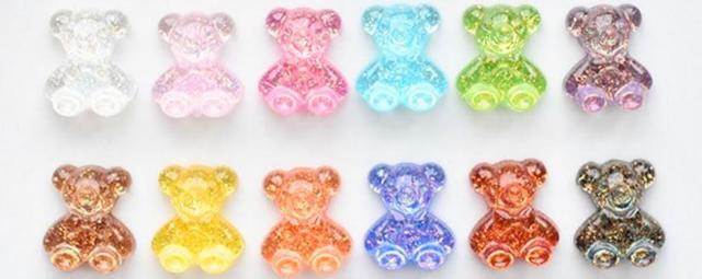 ミニチュア★クマちゃん★ベア★キャンディー★グミ★12個セット★@ホログラム★色違いあります★ < おもちゃ  ミニチュア★クマちゃん★ベア★キャンディー★グミ★12個セット★@ホログラム★色違いあります★ < おもちゃの