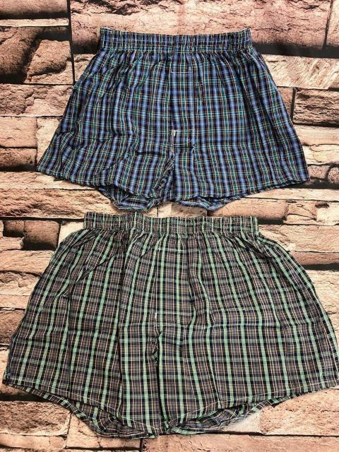 送料無料!『画像から2枚組』綿100%で、快適な肌ざわり!ベーシックな格子柄 前開きトランクス(A) < 男性ファッション  送料無料!『画像から2枚組』綿100%で、快適な肌ざわり!ベーシックな格子柄 前開きトランクス(A) < 男性ファッションの