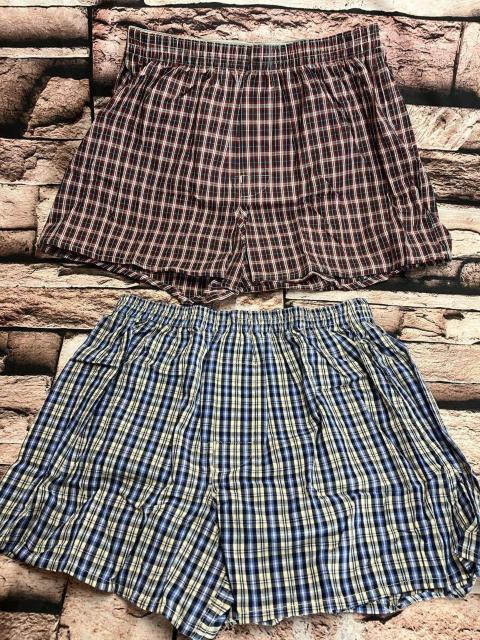 送料無料!『画像から2枚組』綿100%で、快適な肌ざわり!ベーシックな格子柄 前開きトランクス(A) < 男性ファッション  送料無料!『画像から2枚組』綿100%で、快適な肌ざわり!ベーシックな格子柄 前開きトランクス(A) < 男性ファッションの