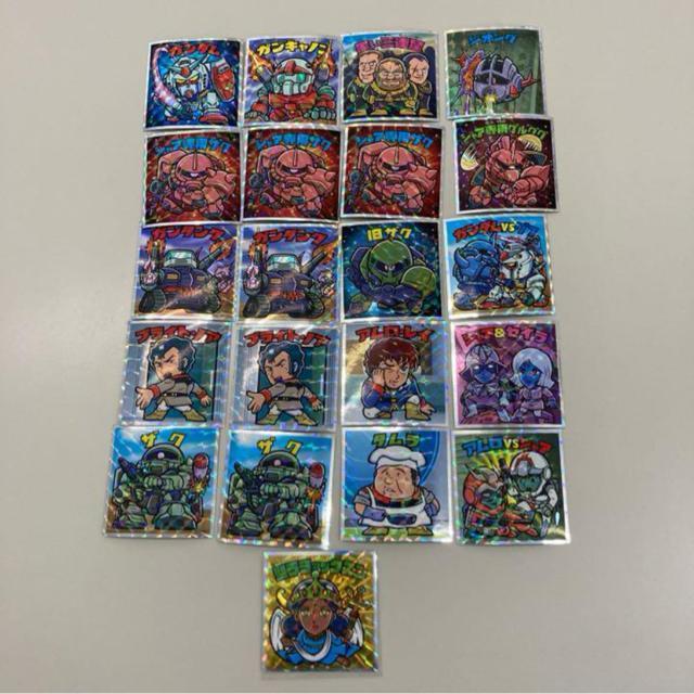 ガンダムマン チョコ シール ララァ 新旧セット SE < ホビー ガンダムマン チョコ シール ララァ 新旧セット SE < ホビーの