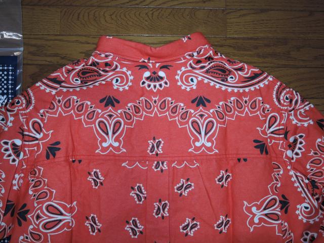 Vi CHALLENGER `W[ L/S BANDANA NEL SHIRT o_i lVc L  tl  jt@bV 