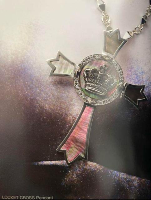�V�i��JUSTIN DAVIS��LOCKET CROSS PENDANT���N���E���N���X�y���_���g���p�Ձ�  �� �u�����h�� 
