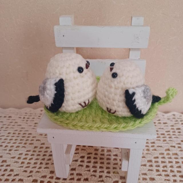 ��Hand made���@�@�V�}�G�i�K�����̐e�q���t���ς̃h�C���[�t�� �� �y�b�g/��|/���|�� 