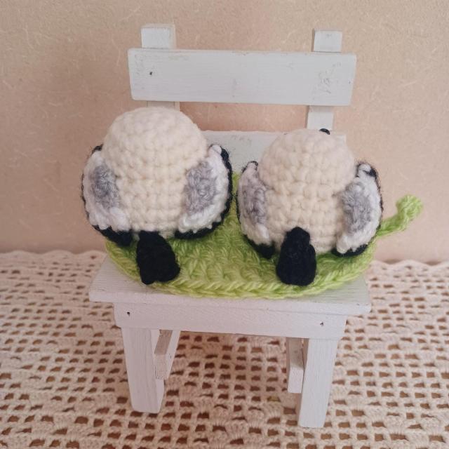 ��Hand made���@�@�V�}�G�i�K�����̐e�q���t���ς̃h�C���[�t�� �� �y�b�g/��|/���|�� 