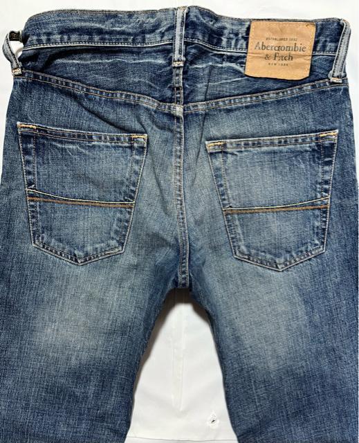 A&F アバクロ ビンテージ 加工 ブーツカット デニム 30 ジーンズ アメカジ ワーク ストリート y2k 海外ブランド 古着 < 男性ファッション A&F アバクロ ビンテージ 加工 ブーツカット デニム 30 ジーンズ アメカジ ワーク ストリート y2k 海外ブランド 古着 < 男性ファッションの