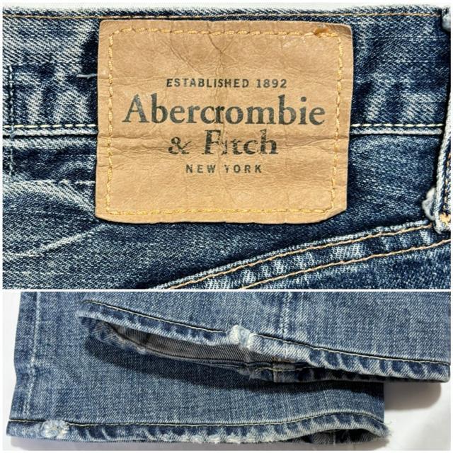 A&F アバクロ ビンテージ 加工 ブーツカット デニム 30 ジーンズ アメカジ ワーク ストリート y2k 海外ブランド 古着 < 男性ファッション A&F アバクロ ビンテージ 加工 ブーツカット デニム 30 ジーンズ アメカジ ワーク ストリート y2k 海外ブランド 古着 < 男性ファッションの