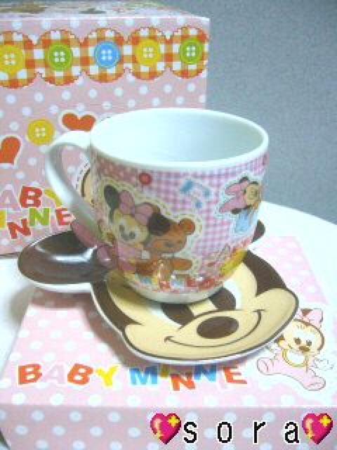 ディズニー【ミニー】可愛い♪マグカップ&プレート皿 2点セット < インテリア/ライフ ディズニー【ミニー】可愛い♪マグカップ&プレート皿 2点セット < インテリア/ライフの