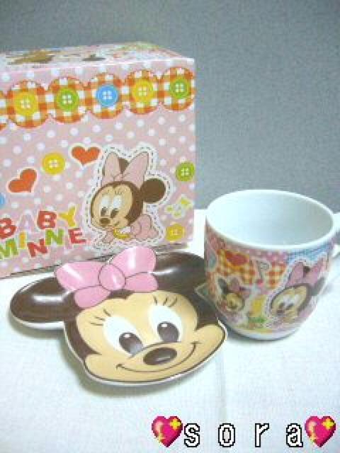 ディズニー【ミニー】可愛い♪マグカップ&プレート皿 2点セット < インテリア/ライフ ディズニー【ミニー】可愛い♪マグカップ&プレート皿 2点セット < インテリア/ライフの